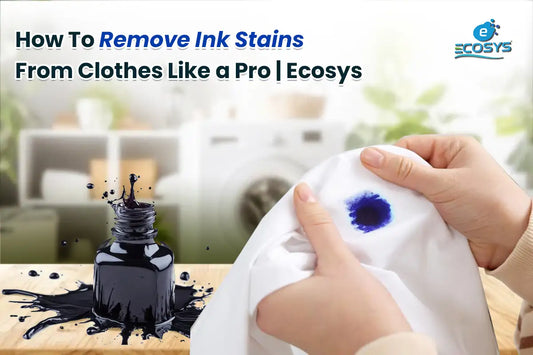 this is the blog featured image showcasing how to remove ink stains from clothes