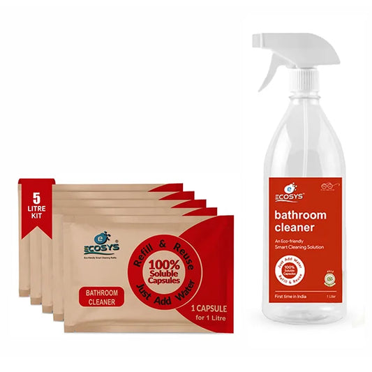 Disinfectant Toilet & Bathroom Cleaner | Removes hard stains | Non Toxic