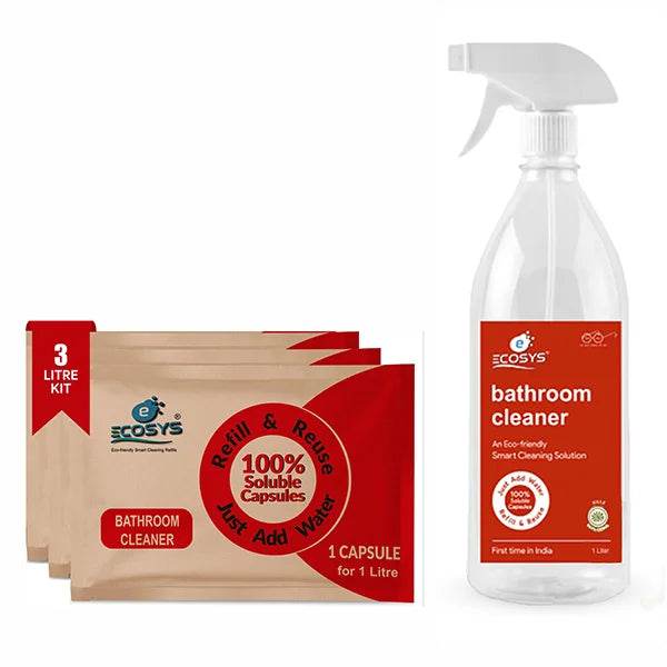 Disinfectant Bathroom Cleaner | Removes hard stains | Non Toxic - Ecosys Cleaners