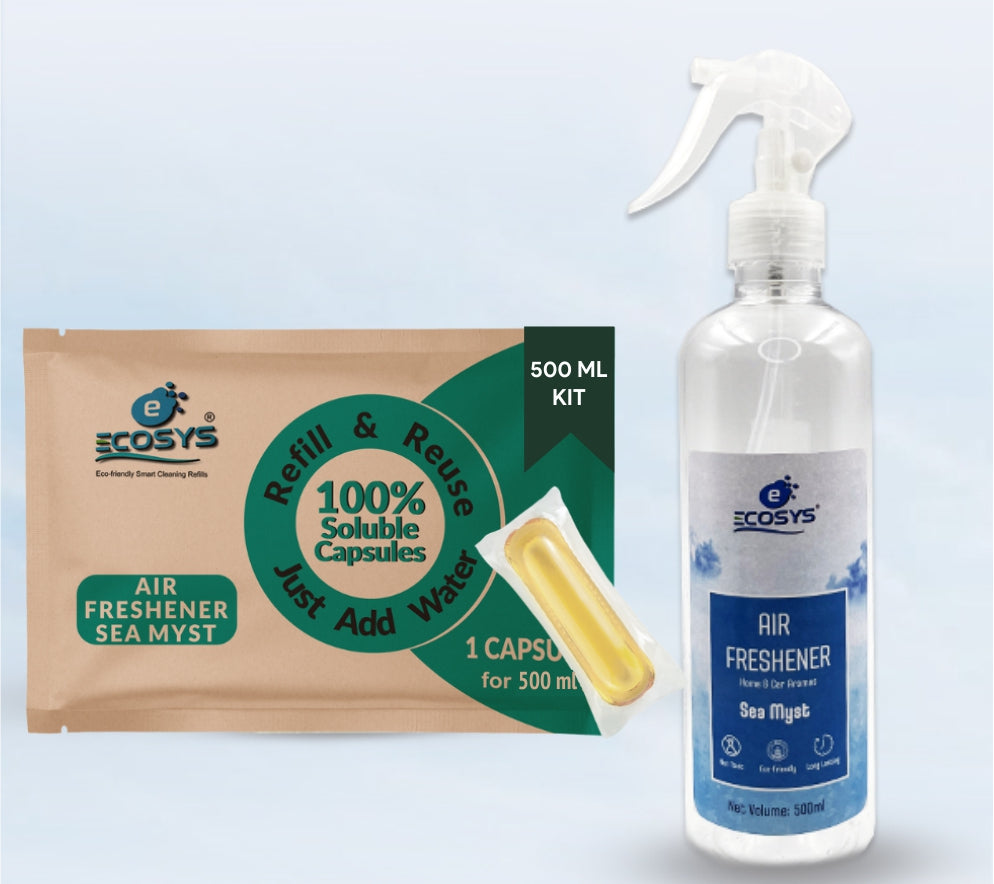 Ecosys Air Freshener |Sea Myst | Sweet Breeze| Blue Lagoon |Long lasting | Non Toxic