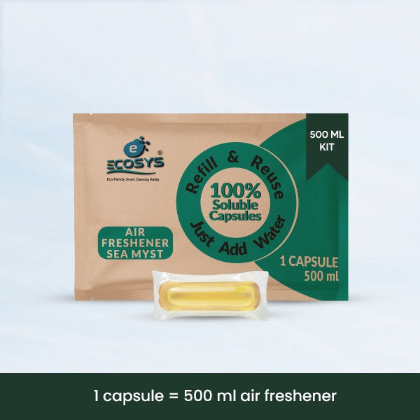 Ecosys Air Freshener |Sea Myst | Sweet Breeze| Blue Lagoon |Long lasting | Non Toxic