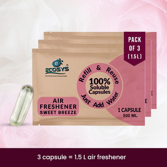 Ecosys Air Freshener |Sea Myst | Sweet Breeze| Blue Lagoon |Long lasting | Non Toxic