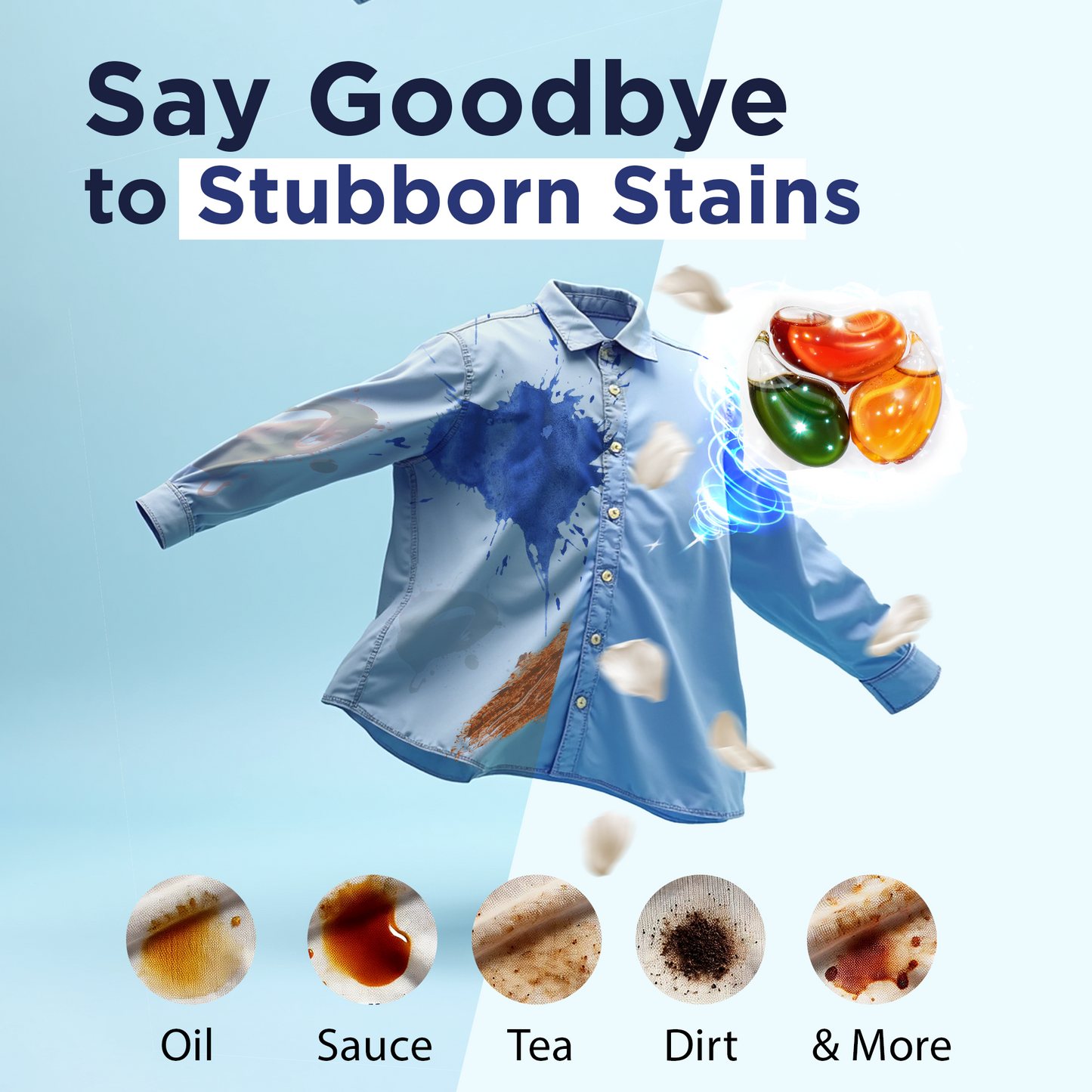 Laundry Pods | Stain Remover, Softener & Aroma