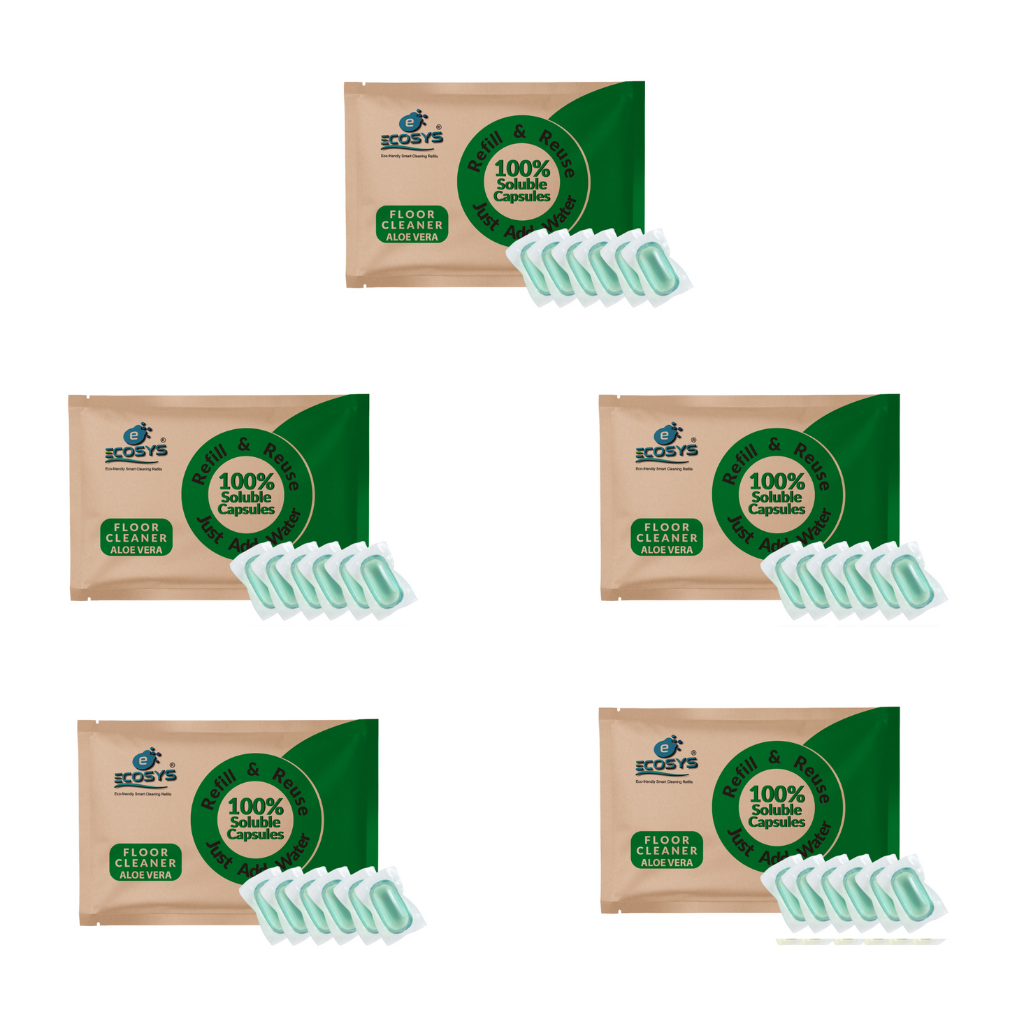 Disinfectant Floor Cleaner (Aloe Vera) | Kids and Pet Safe | Non Toxic